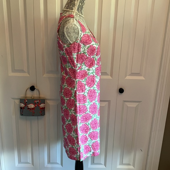 Super cute size 4 pink peony sleeveless dress by Hatley Resort. - Picture 5 of 16